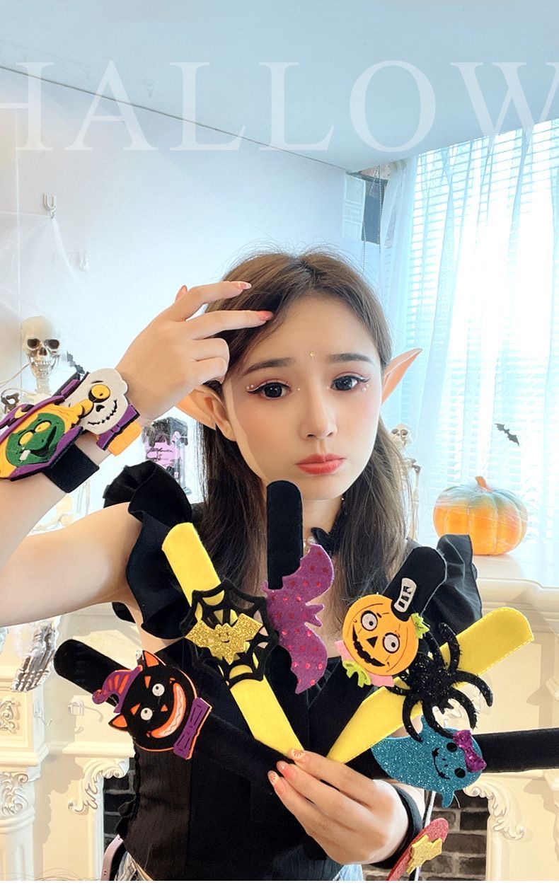 Halloween slap bracelet